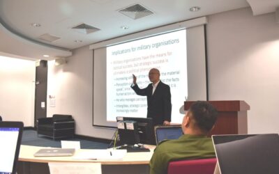 SENIOR FELLOW OF RSIS DELIVERS LECTURE TO CSC9