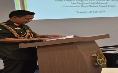 RBAF COMMANDER DELIVERS KEYNOTE ADDRESS TO CSC9