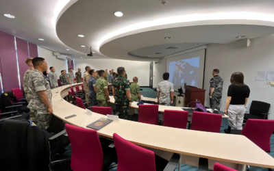 13TH COMMAND AND STAFF COURSE CELEBRATE AUSTRALIA DAY