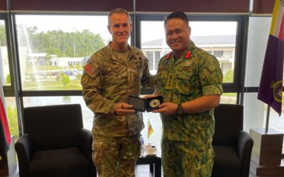 DEPUTY COMMANDER OF USINDOPACOM VISIT TO DA RBAF