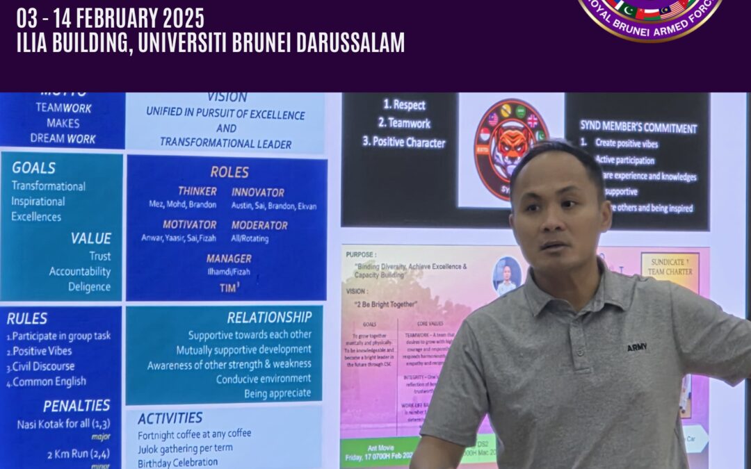 CSC-15 PARTICIPANTS EMBARK ON IS5101 COMMAND LEADERSHIP AND MANAGEMENT MODULE (CLM-1)